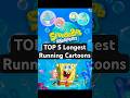 TOP 5 Longest-Running #Cartoons #shorts