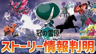 ポケモン剣盾 冠の雪原のストーリー情報が判明 これはすごすぎるwww未確認の伝説のポケモンの裏付けになる情報も 冠の雪原 ポケモンリーク情報 Youtube