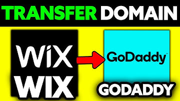 How To Transfer WIX Domain to GoDaddy (2025)