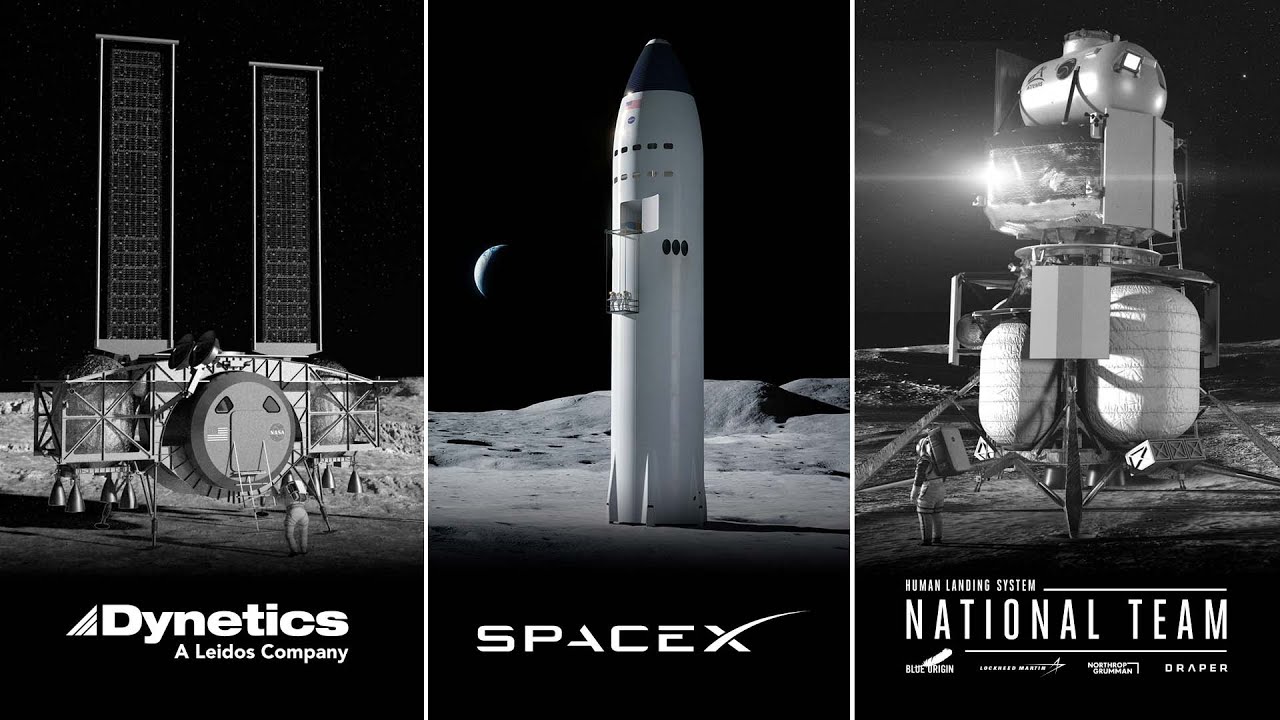 Why did NASA choose SpaceX to land on the moon? - YouTube