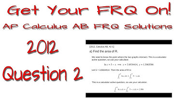 AP Calculus AB - 2012: #2C