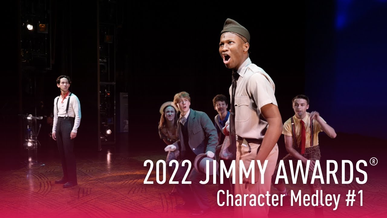 2022 Jimmy Awards Performance Character Group Medley 1 YouTube