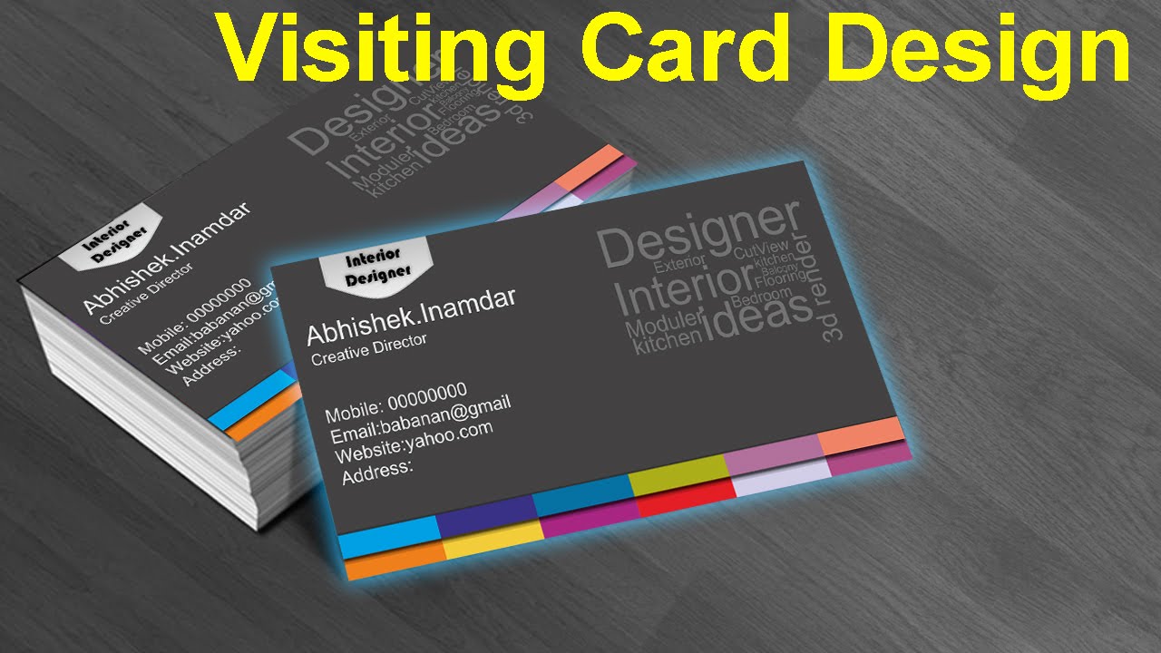 visiting-card-in-coreldraw-youtube