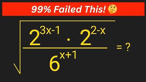 Watch Me Simplify a Crazy Square Root Problem! | Math Olympiad...