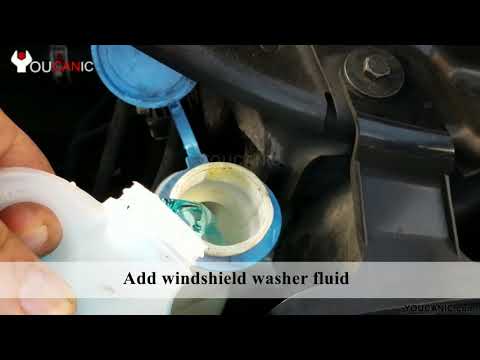 How To Add Windshield Washer Fluid On Your Vehicle