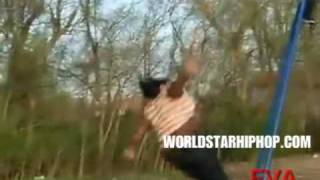 Big Girl Goes Flying Off The Swing Wig Slid Off Hilarious