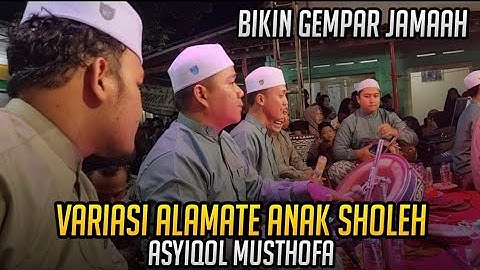 Bikin Gempar Jamaah Variasi Alamate Anak Sholeh Asyiqol Musthofa Pekalongan || SR Official