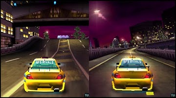 PPSSPP Resolution Comparison - Need For Speed Underground Rivals (Side By Side) TEST VIDEO