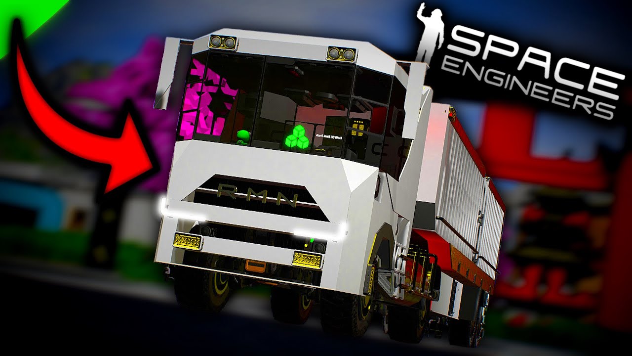 Space Engineers - Semi Truck - YouTube
