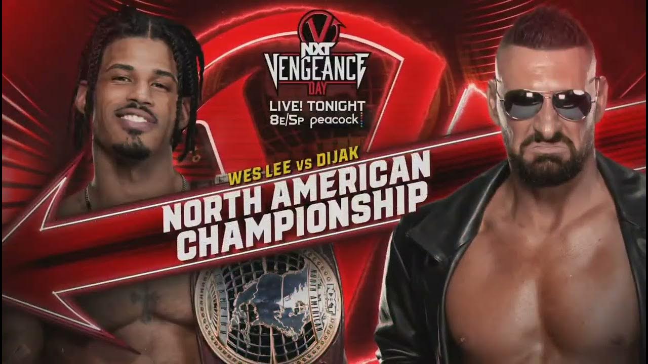 NXT Vengeance Day 2023 Match Card HD YouTube NXT Vengeance Day 2023 Match Card HD YouTube