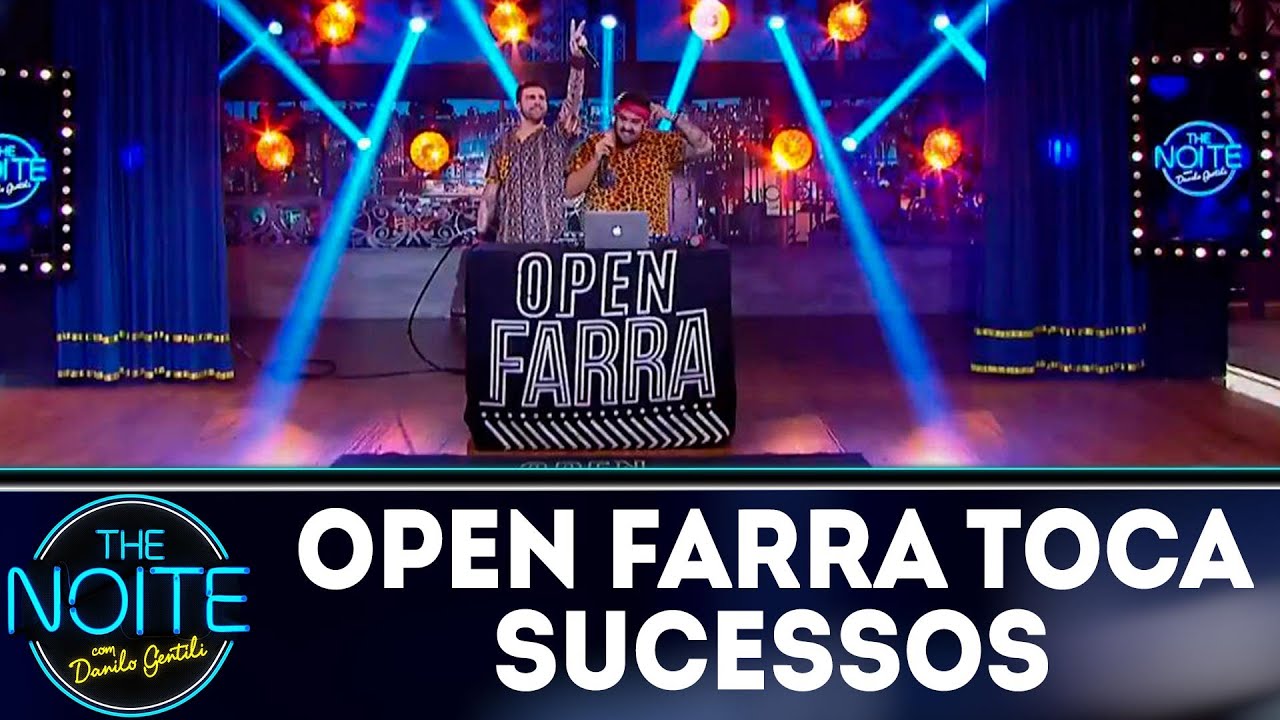 juliana salazar Open Farra toca sucessos | The Noite (31/07/18)