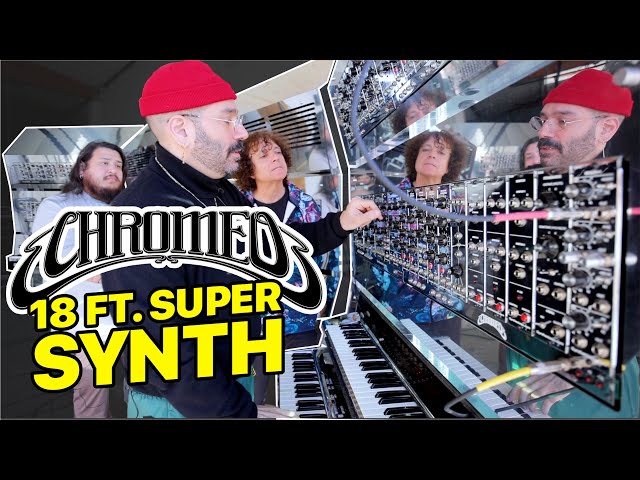 MASSIVE Live Modular Synthesizer w/ P-Thugg from Chromeo class=