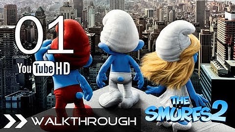 The Smurfs 2 The Video Game Walkthrough Gameplay - Part 1 (Enchanted Forest - Level 1 & 2) HD 1080p
