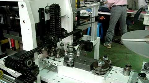 Edge protector setting machine for Lever Arch File