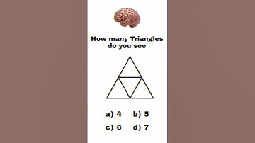 How Many Triangles in this Image | #Puzzle #mathpuzzle