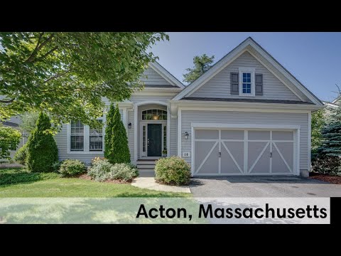 60 Skyline Drive, Acton, MA home video tour