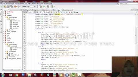 Kalkulator client server dengan menggunakan JAVA RMI
