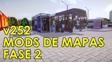 V252 do Proton Bus com MODS DE MAPAS na fase 2!