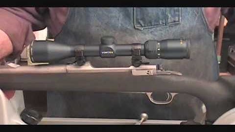 Ruger Quick Detachable Scope Ring Installation