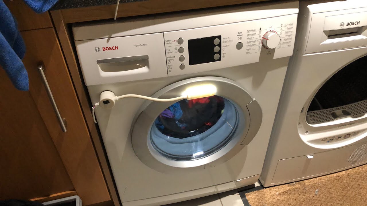 Bosch WAE28462GB/97 allergy+ 30°c aqua plus full overnight cycle