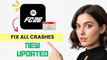 How to FIX EA Sports FC 26 Crashing, Freezing, Not Launching & Black Screen (Step-by-Step Guide)