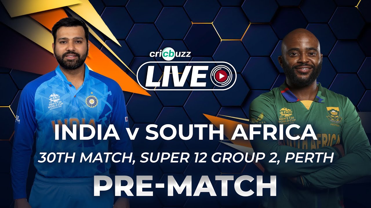 Cricbuzz Live T20 WC India v South Africa, Match 30, Pre-match show