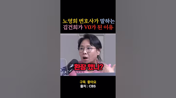 노영희 변호사가 말하는 김건희가  V0 될 수 있었던 이유!!  #윤석열 #김건희 #정치#노영희 #노영희변호사 #김건희 #V0  #실세 #부정부패  #논란 #CBS #김건희특검
