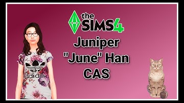 ☕ Creating Juniper Han | Cozy Café Owner | The Sims 4 Low Income Small TOWN SAVE FILE