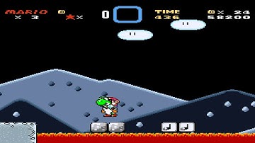 Super Mario World Custom Level Hot-Head Bop