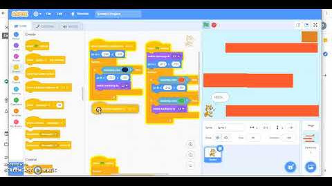 Creating maze game in scratch and basics of Scratch - Part 1