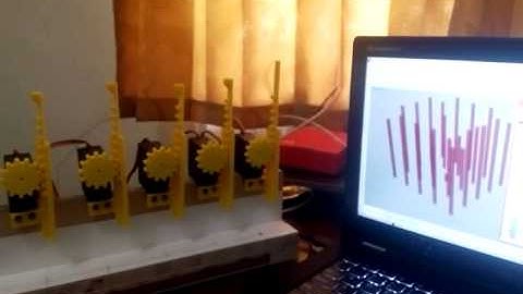 Dancing Rod Kinetic Sculpture Prototype