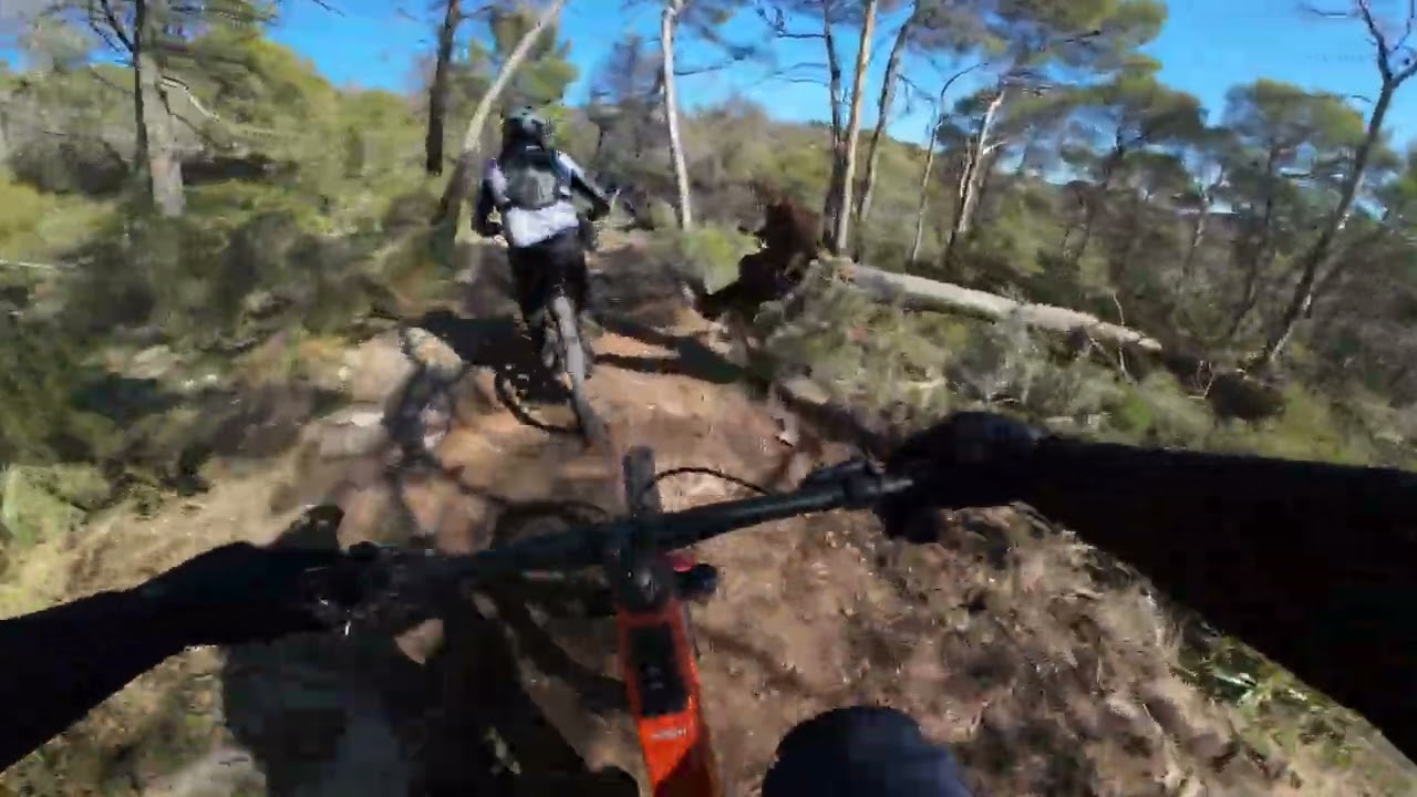 Globeros E-MTB de traill en sierra Espuña 🌄