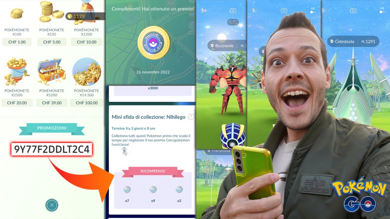 Dove Trovare Codice Promozionale Pokemon Go