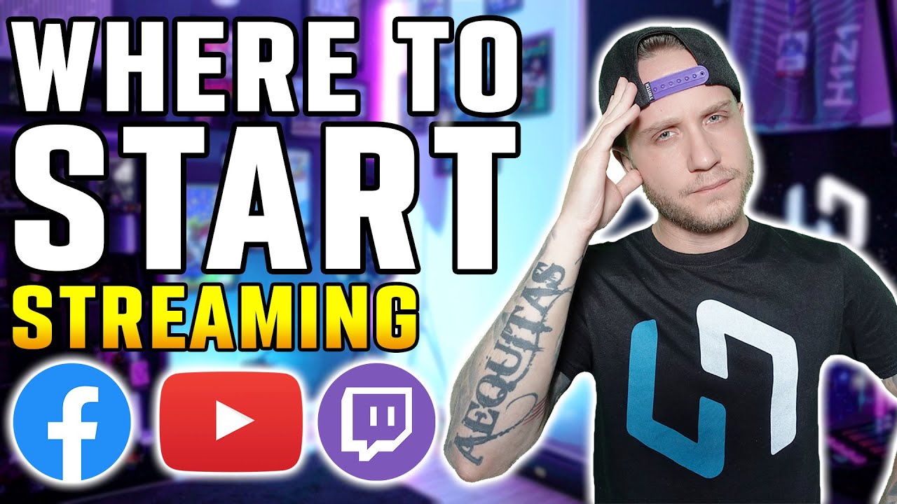 ⁣Where To Start Streaming As A New Streamer... YouTube, Twitch, Facebook Gaming?