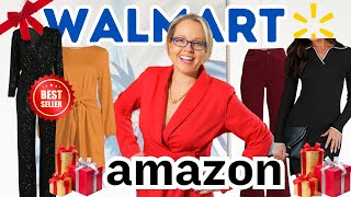 Walmart Best Seller FashionGift Guide Haul | Thanksgiving Look Book | Amazon Clothing + Gifts