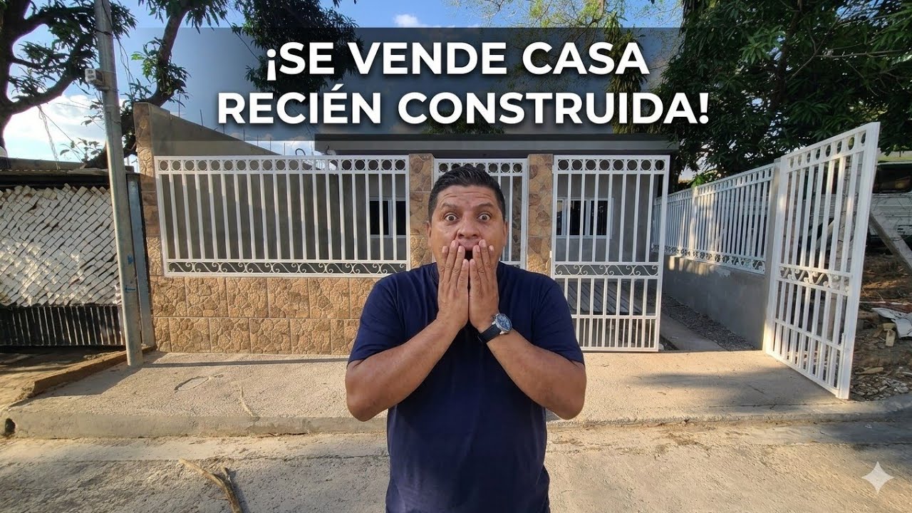 ​🏠 ¡DE NO CREER! Hermosa Casa RECIÉN CONSTRUIDA en San Bartolomé Perulapía | El Salvador 🇸🇻