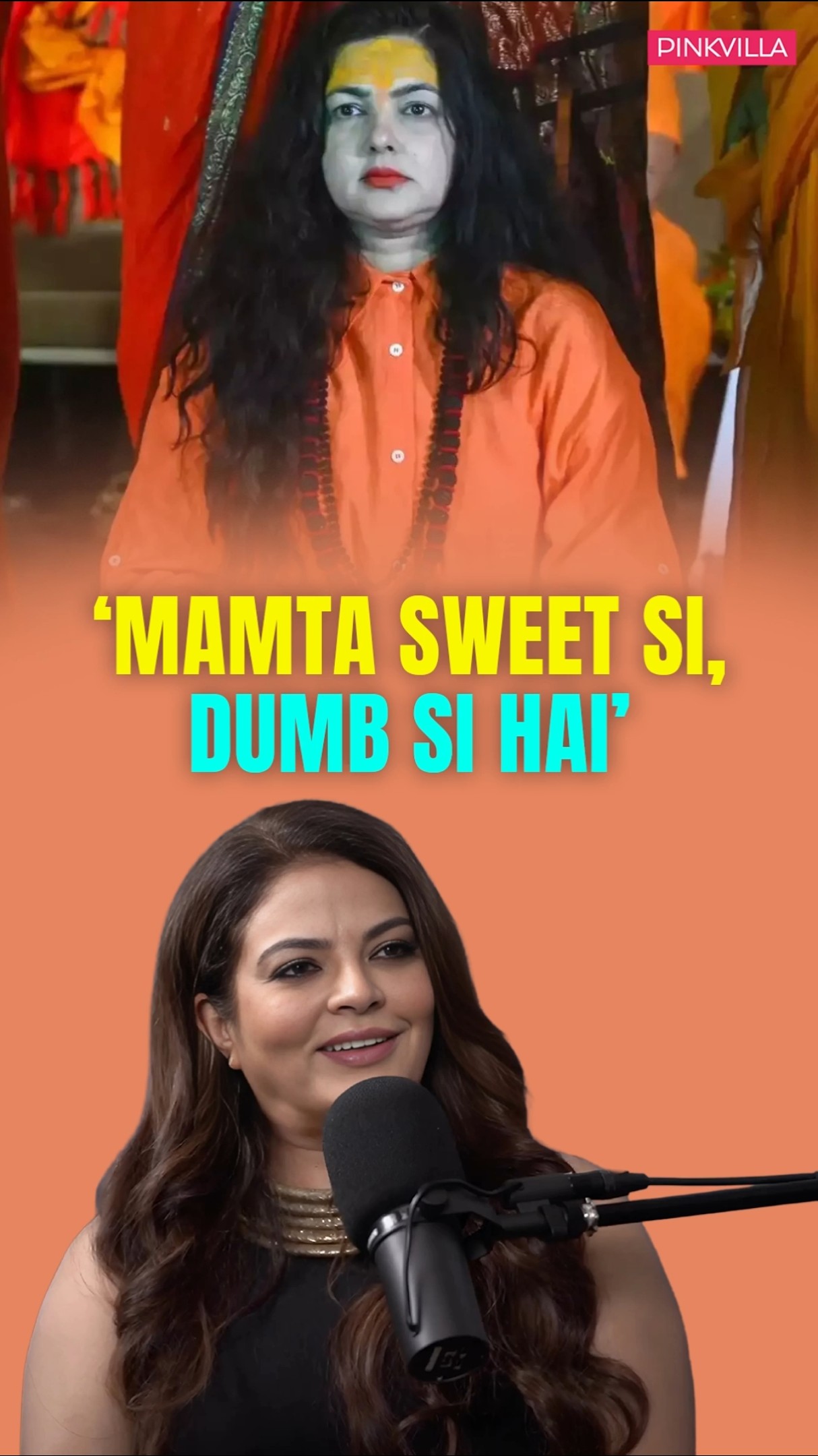 Sheeba Akashdeep Calls Mamta Kulkarni Sweet But DUMB Over Her Sadhvi Stunt | #shorts #bollywood