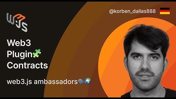 Web3.js v4: Web3 Plugin🧩 Contracts [ENGLISH]