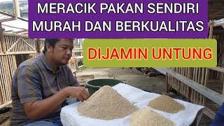 PAKAN AYAM MURAH BERKUALITAS RACIKAN SENDIRI