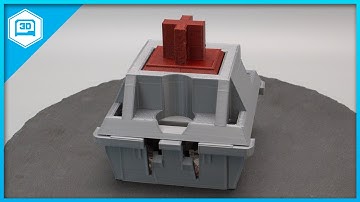 Giant Mx Switch Container #3DPrinting #Timelapse #adafruit