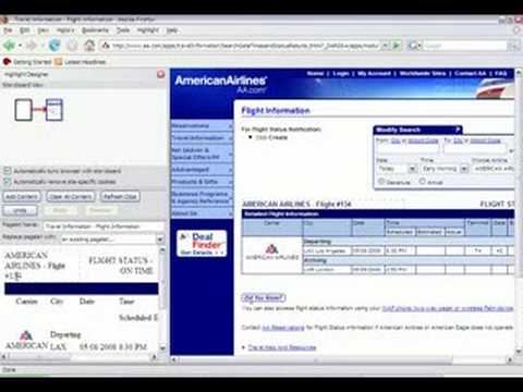 Aa Flight Tracker