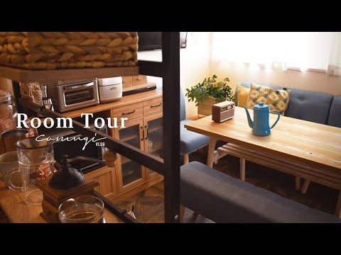 部屋 : Living room,Tokyo Japanese room tour】Tokyo Apartment | Living widely in a