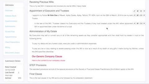 WillSuite Tutorials #12 - Tracked Editing