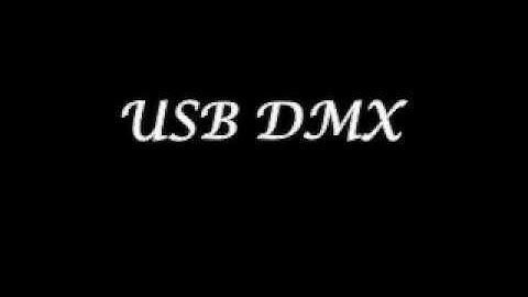 USB DMX Demo