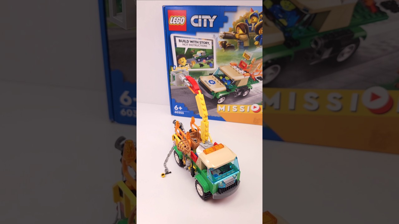LEGO City Cherry Picker MOC (60353)[148 pcs] Alternate Build