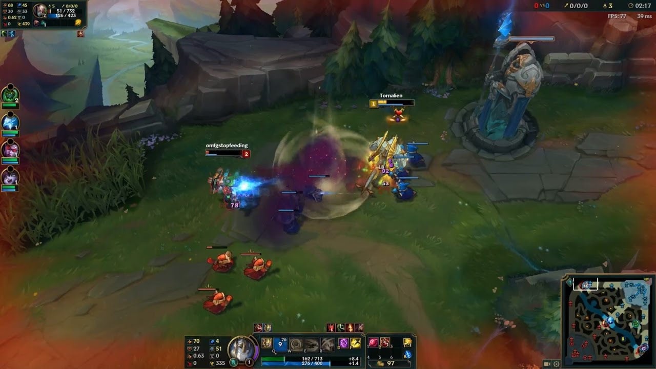 7.6 Galio vs Singed Full Ranked Commentary