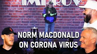 Norm Macdonald Does Standup About Coronavirus REACTION!! | OFFICE BLOKES REACT!!