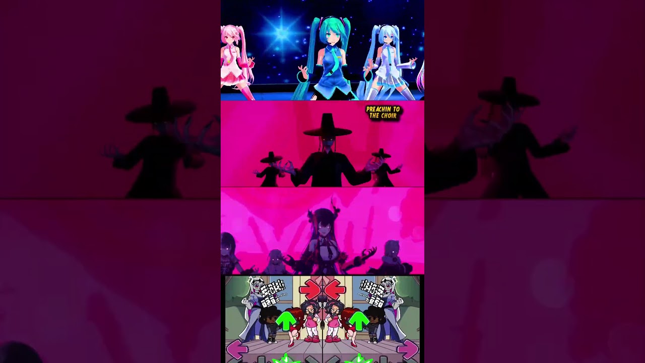 Your Idol but Saja Girls Cover - FNF Mod - Friday Night Funkin Mobile' Game