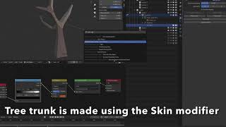Creating a forest using Geometry Nodes in Blender 2.92 : A quick walkthrough