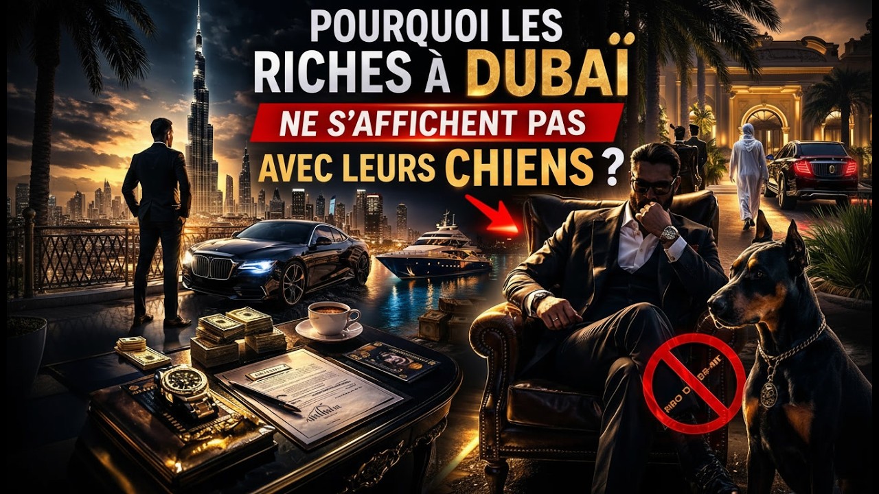 MENTALITÉ DUBAÏ : La règle silencieuse qui empêche les élites de s’exposer avec leurs chiens